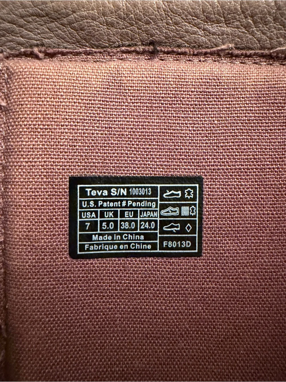 TEVA Women's Capistrano Brown Leather Waterproof Tall Boots Size 7 1003013